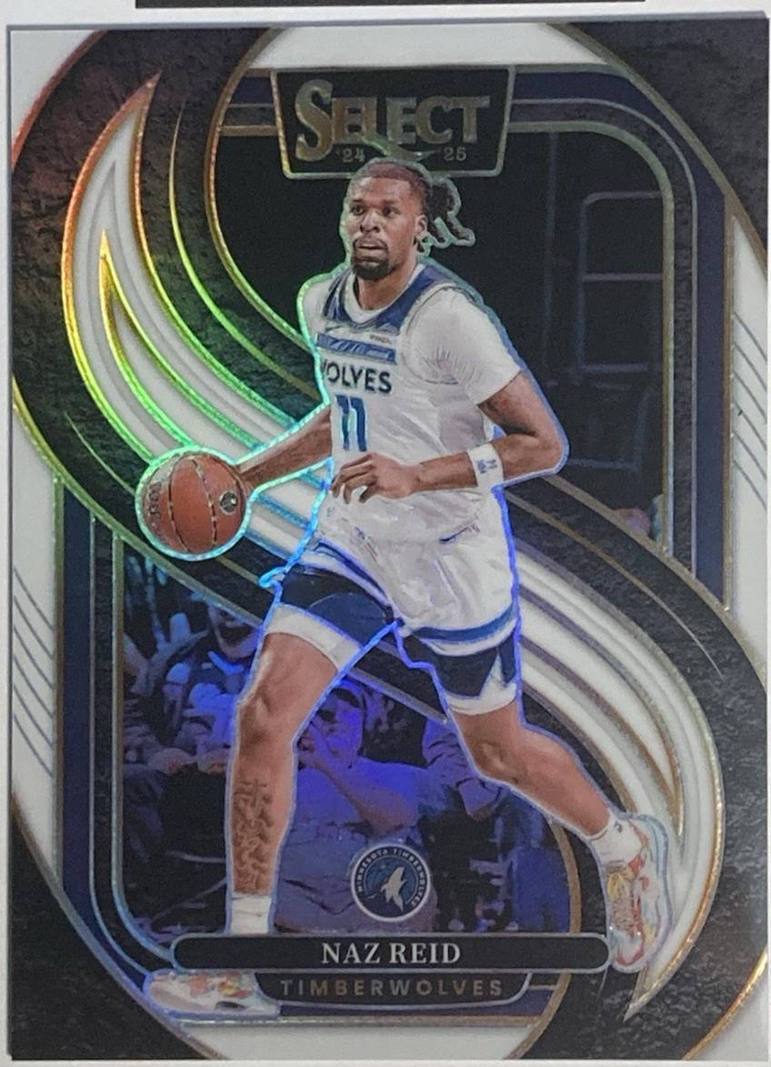 Naz Reid [White Prizm] #132