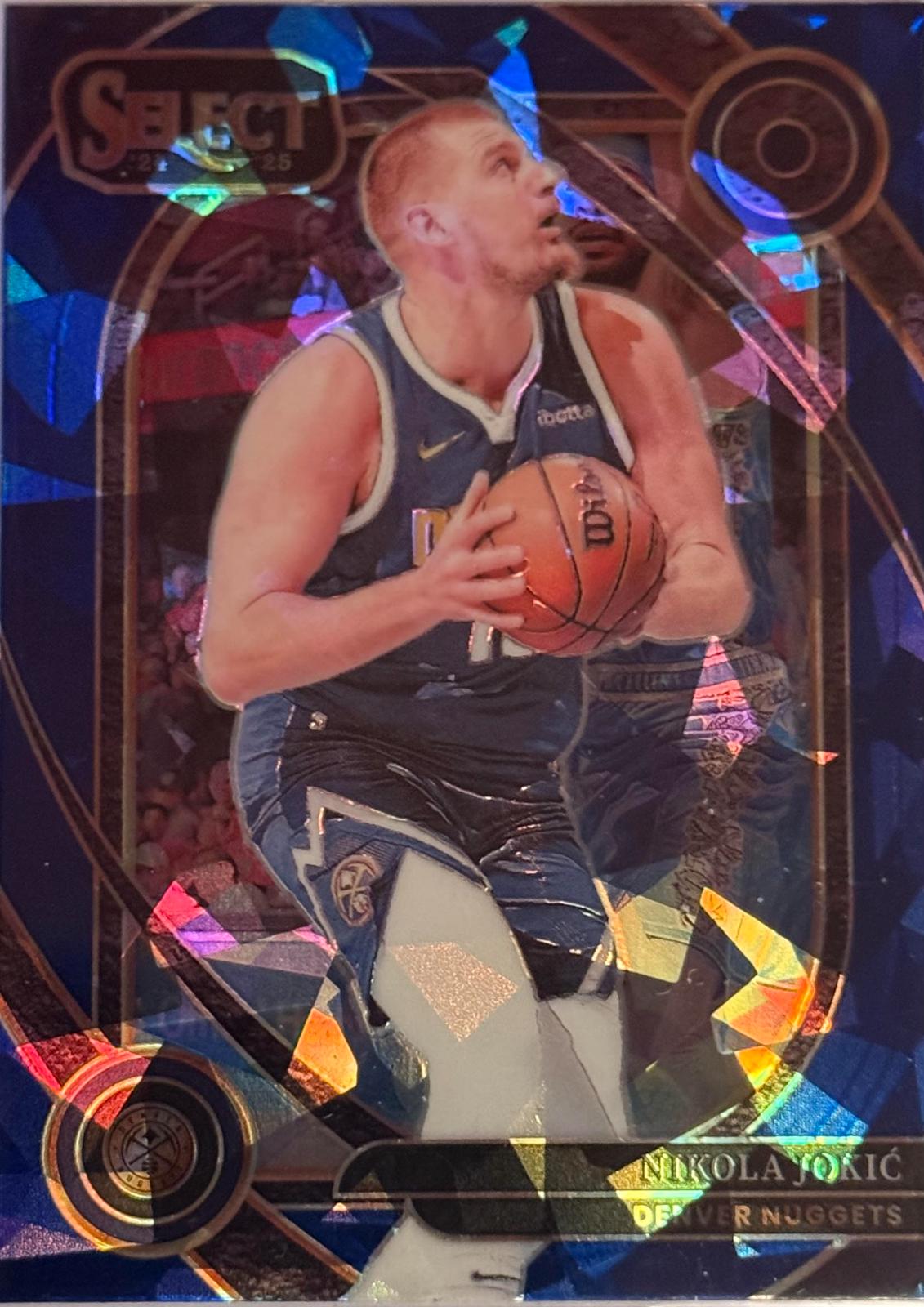 Nikola Jokic [Blue Cracked Ice Prizm] #203
