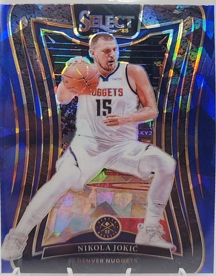 Nikola Jokic [Blue Cracked Ice Prizm] #313
