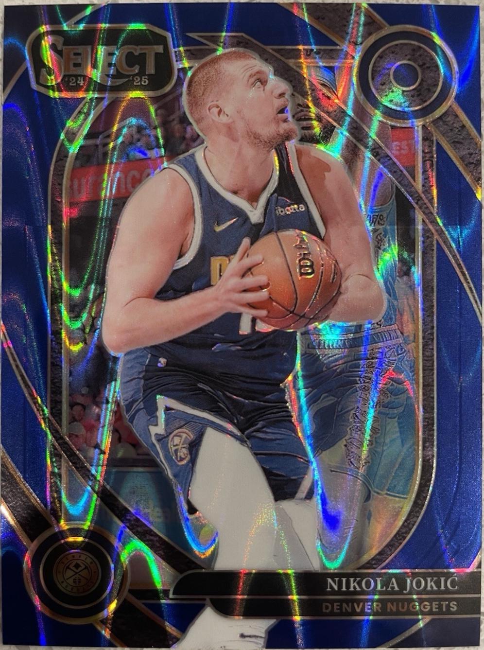 Nikola Jokic [Blue Flash Prizm] #203