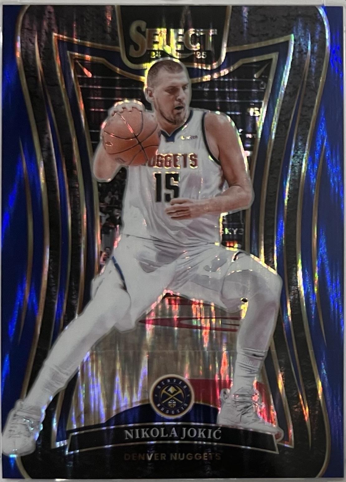 Nikola Jokic [Blue Flash Prizm] #313