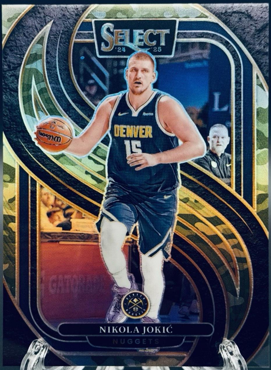 Nikola Jokic [Green Camo Prizm] #140