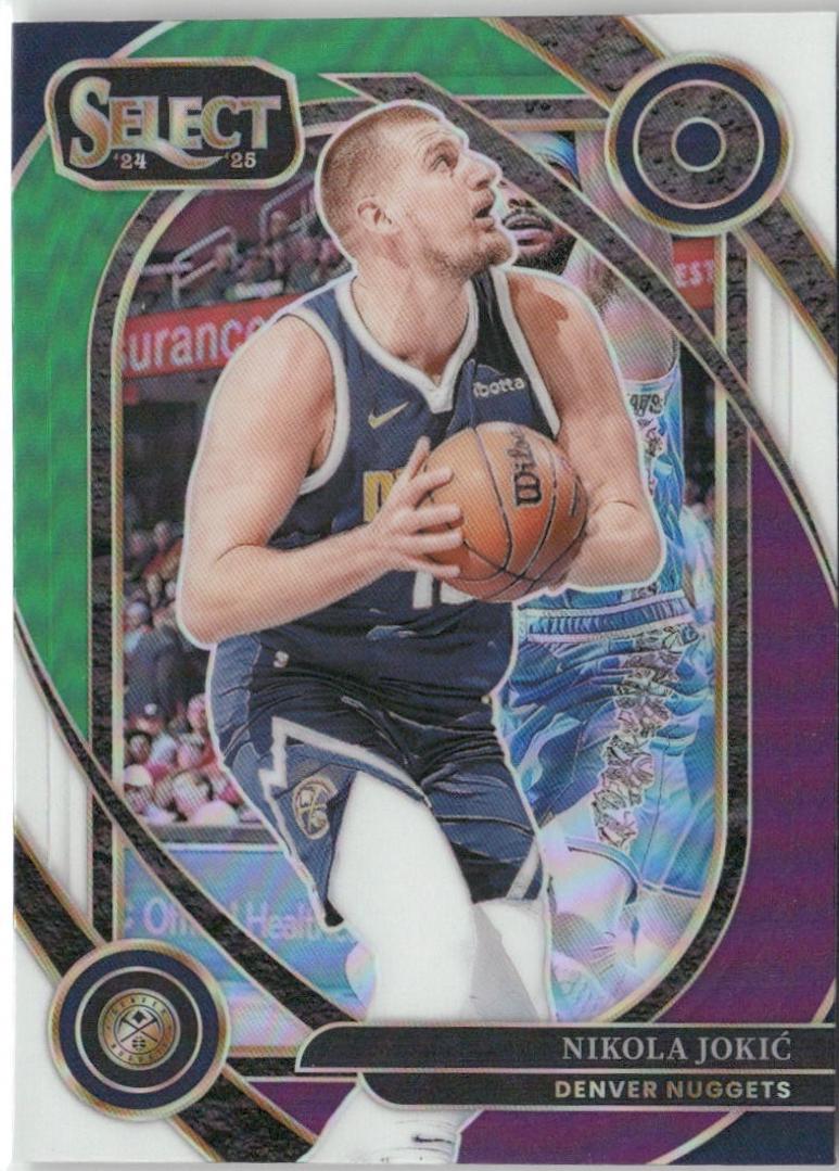 Nikola Jokic [Green White Purple Prizm] #203