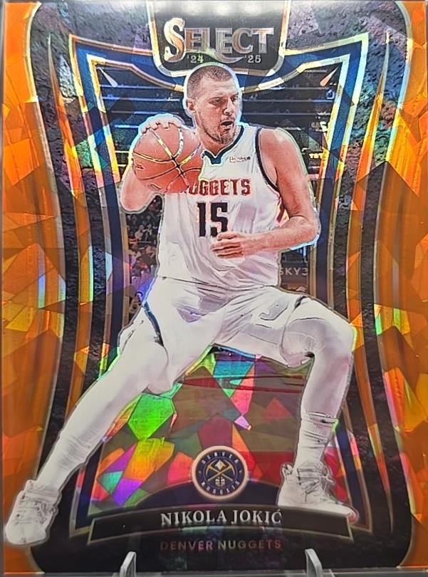 Nikola Jokic [Orange Cracked Ice Prizm] #313