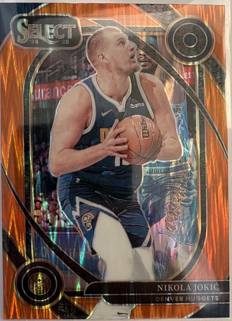 Nikola Jokic [Orange Flash Prizm] #203