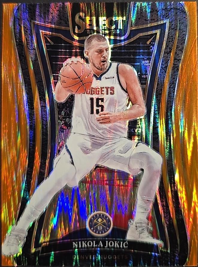 Nikola Jokic [Orange Flash Prizm] #313