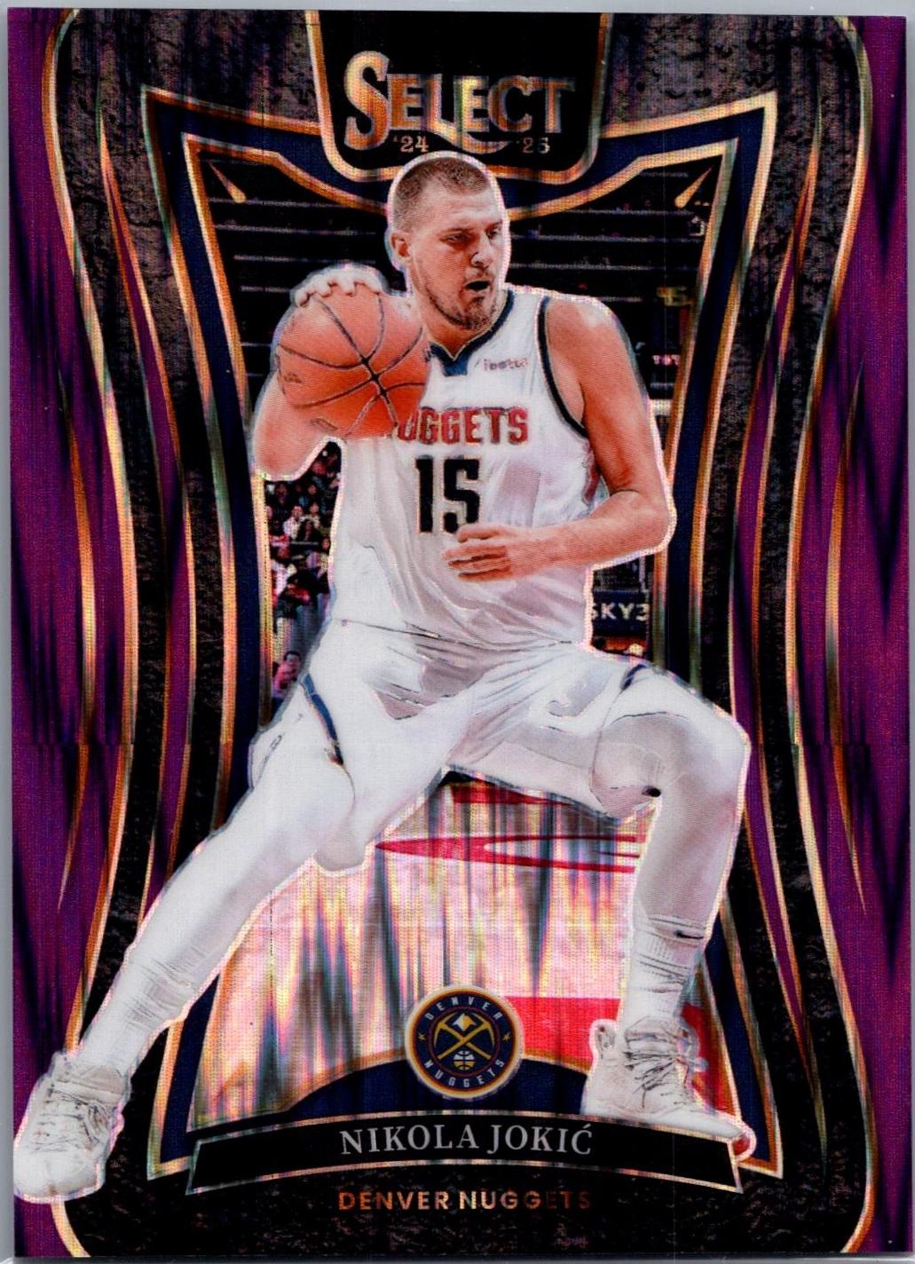 Nikola Jokic [Purple Flash Prizm] #313