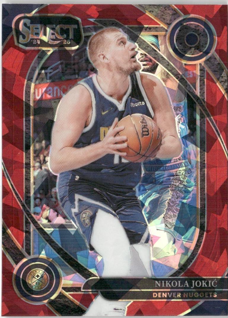 Nikola Jokic [Red Cracked Ice Prizm] #203