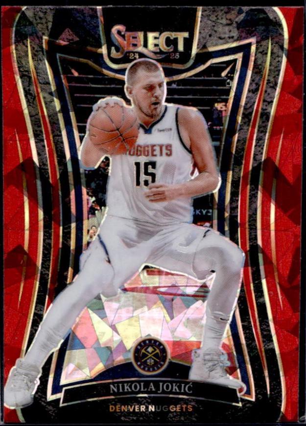 Nikola Jokic [Red Cracked Ice Prizm] #313