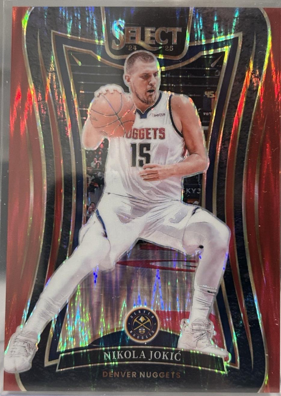 Nikola Jokic [Red Flash Prizm] #313