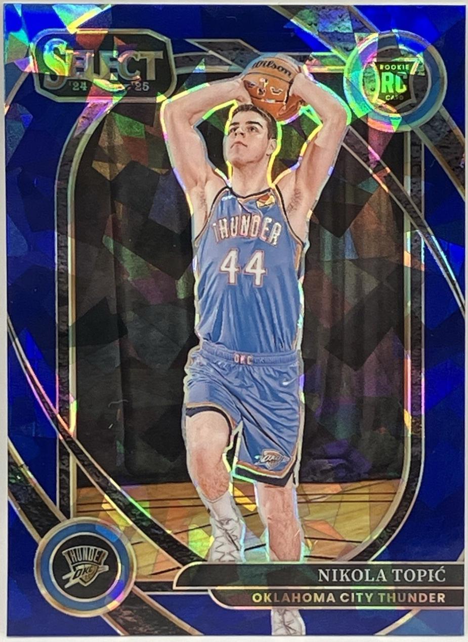 Nikola Topic [Blue Cracked Ice Prizm] #286