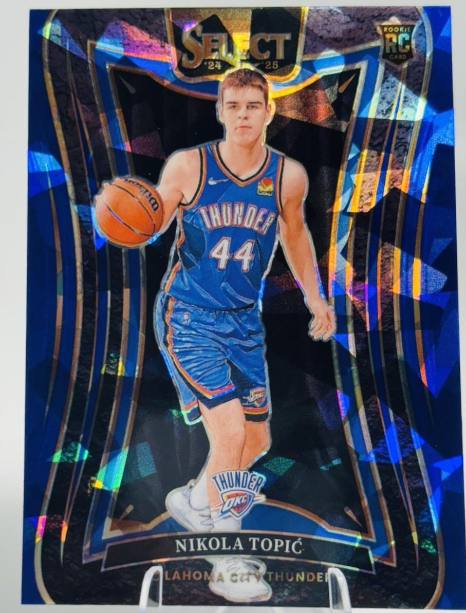 Nikola Topic [Blue Cracked Ice Prizm] #396