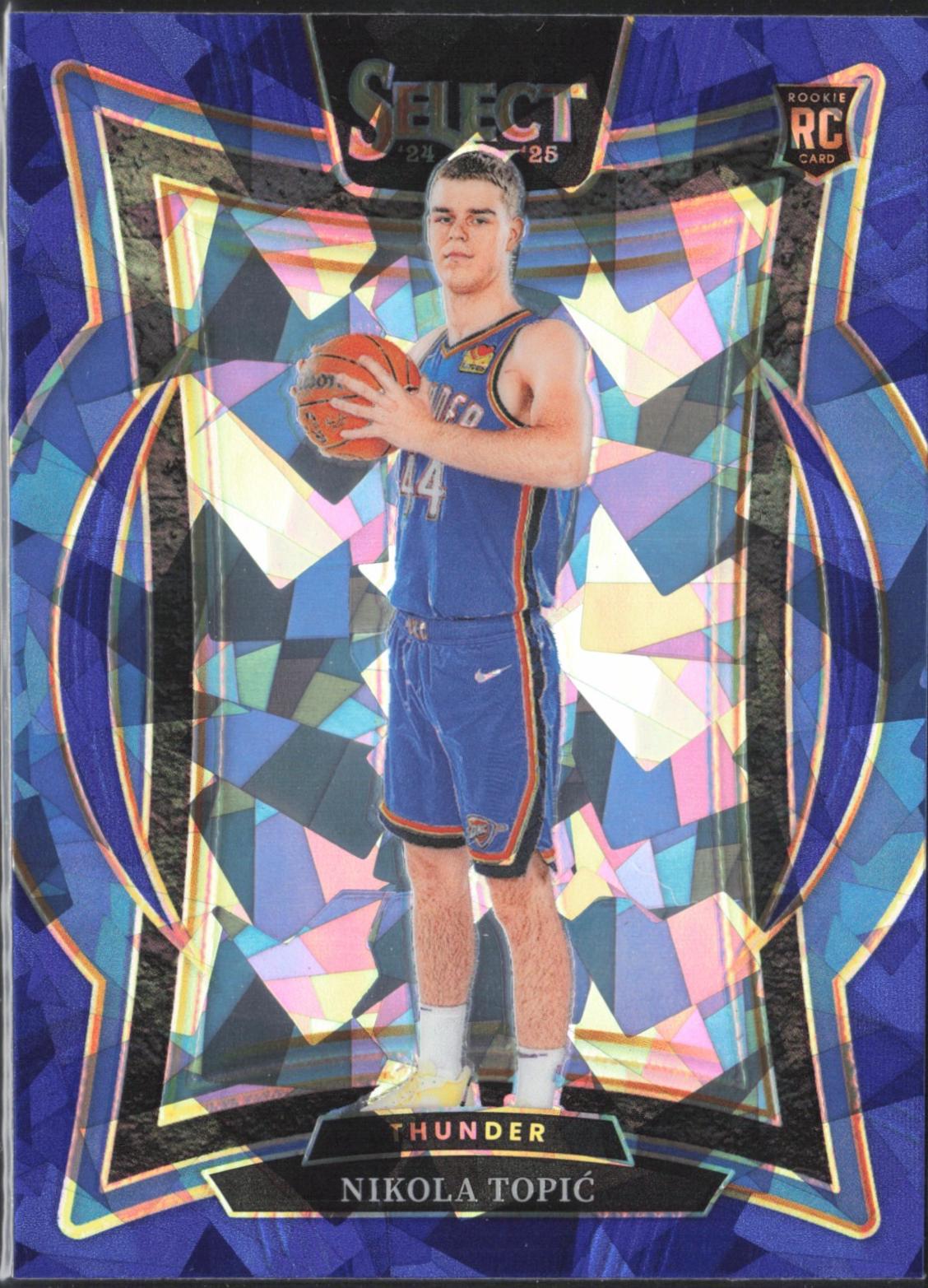 Nikola Topic [Blue Cracked Ice Prizm] #89