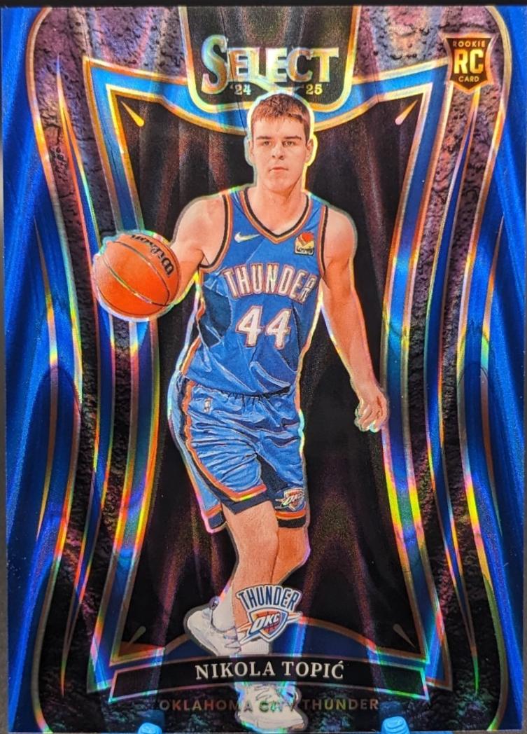 Nikola Topic [Blue Flash Prizm] #396
