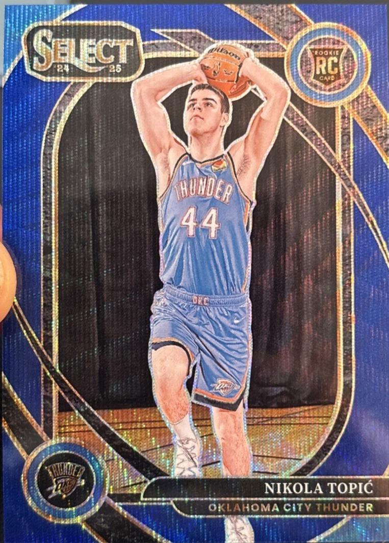 Nikola Topic [Blue Wave Prizm] #286