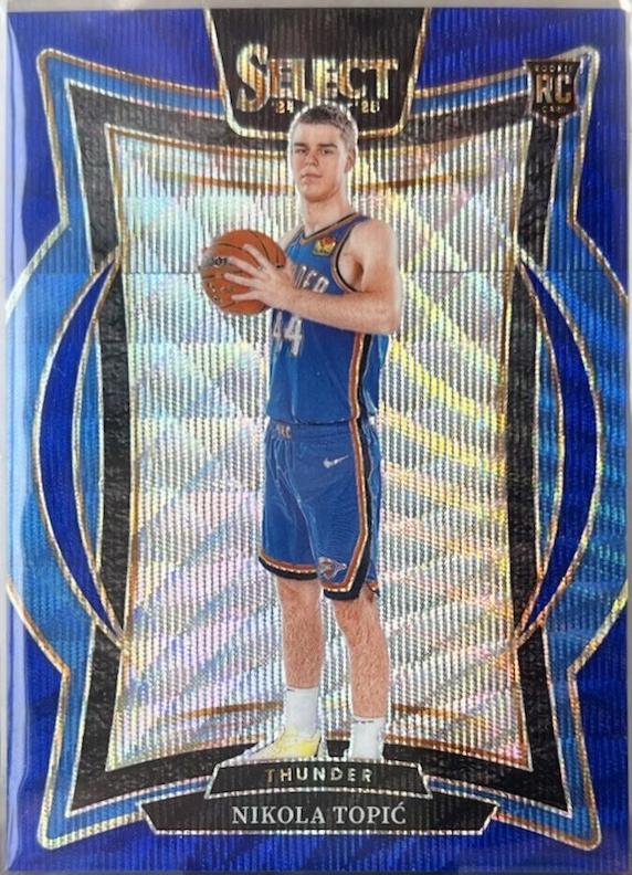 Nikola Topic [Blue Wave Prizm] #89