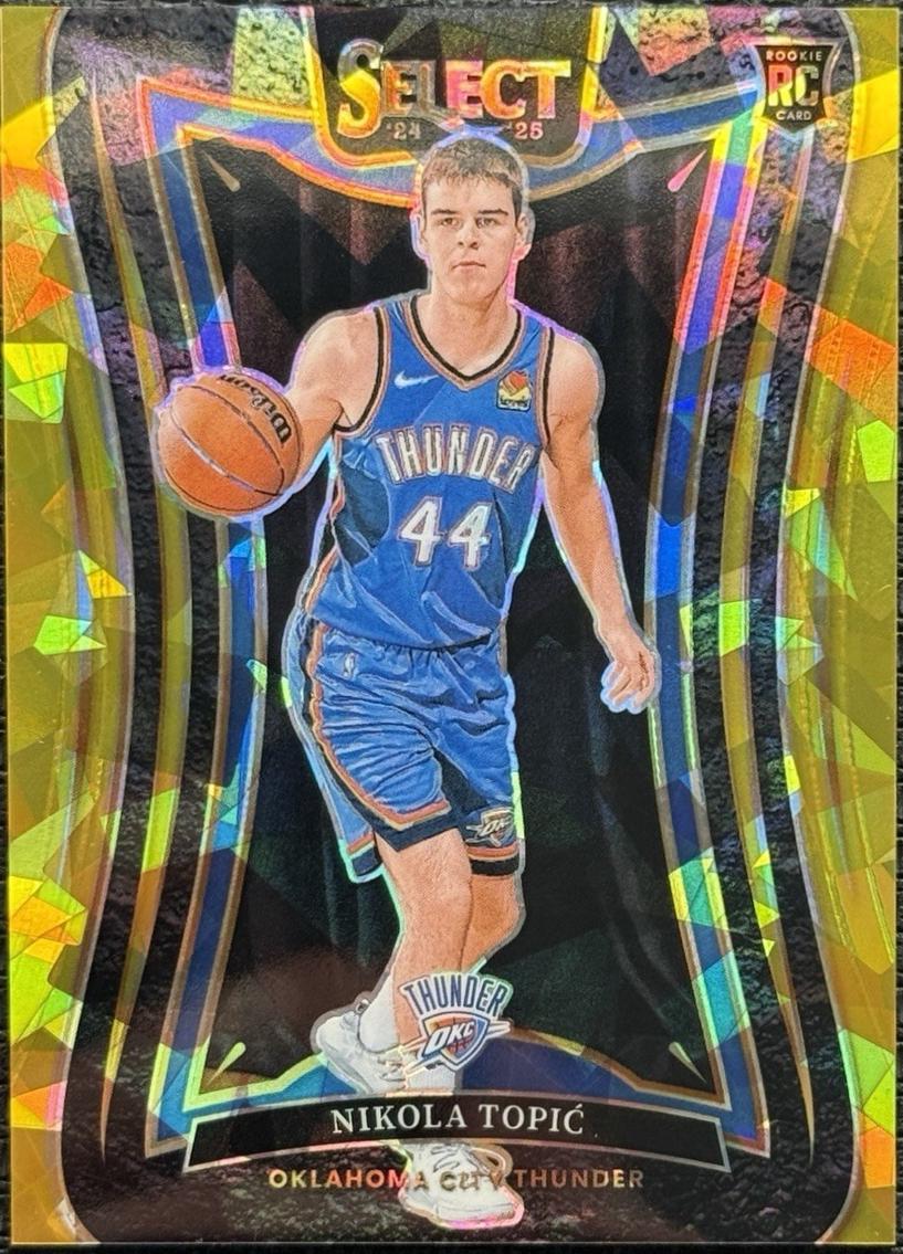 Nikola Topic [Gold Cracked Ice Prizm] #396