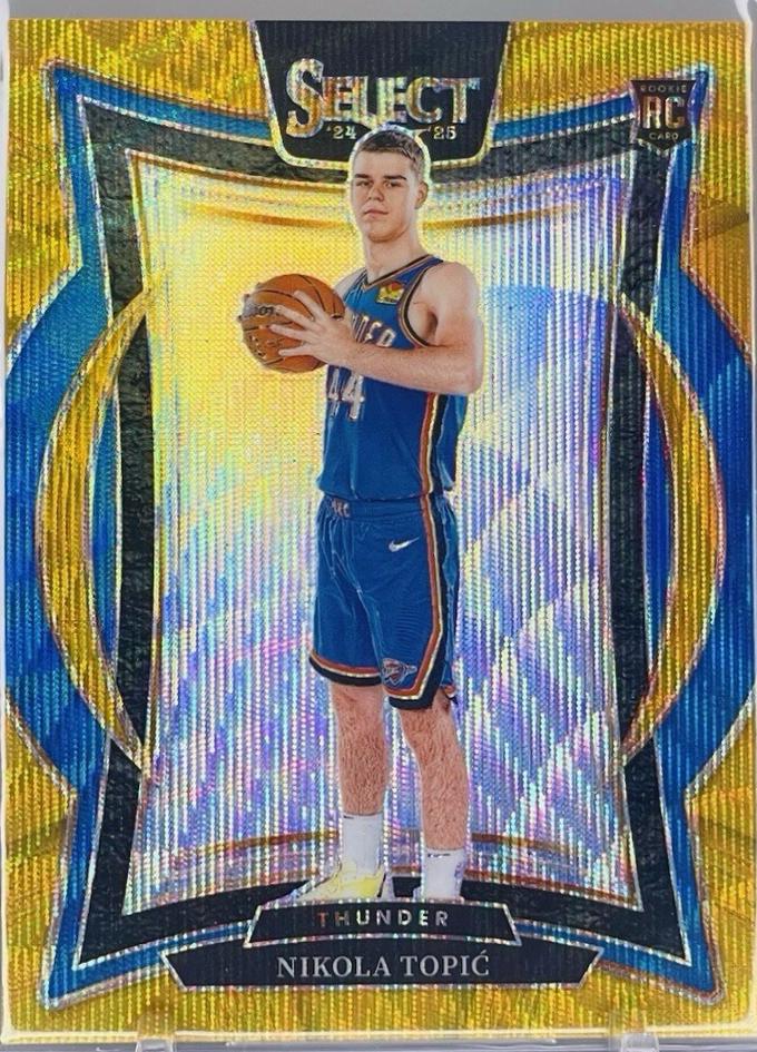 Nikola Topic [Gold Wave Prizm] #89