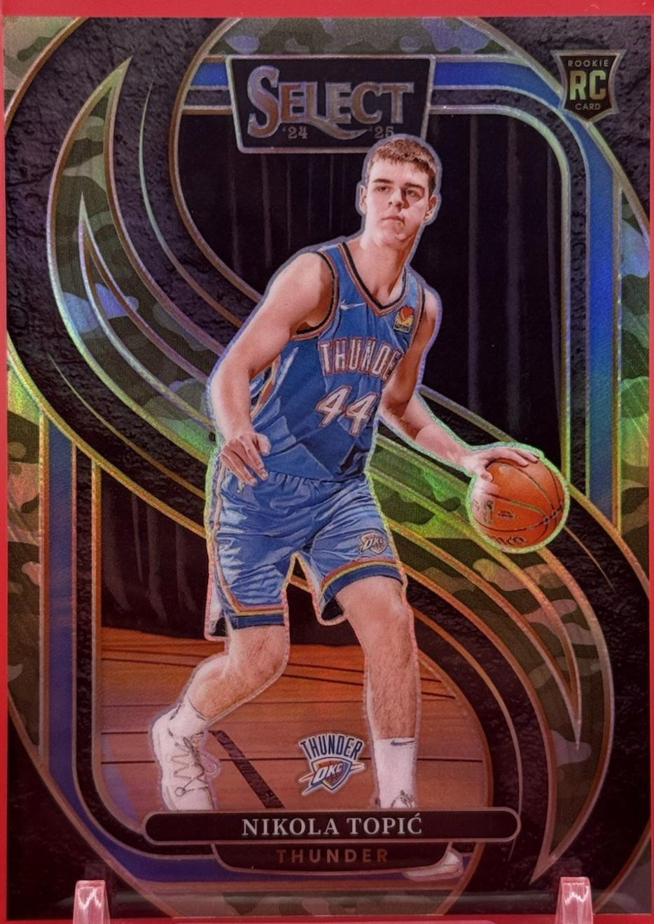 Nikola Topic [Green Camo Prizm] #171