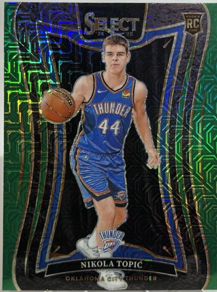 Nikola Topic [Green Mojo Prizm] #396