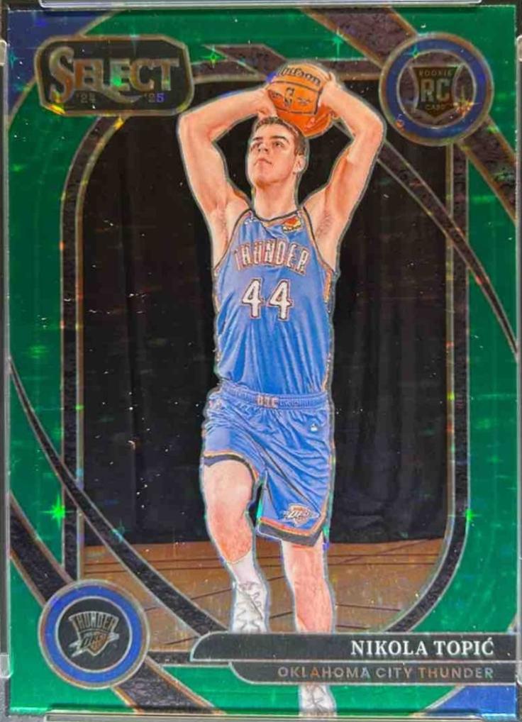 Nikola Topic [Green Stars Prizm] #286