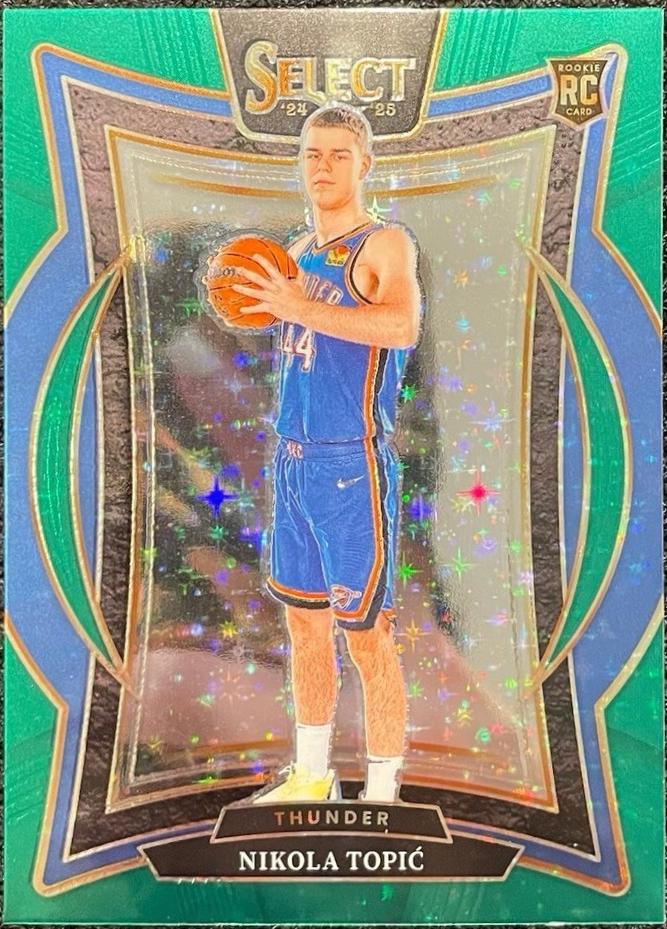Nikola Topic [Green Stars Prizm] #89