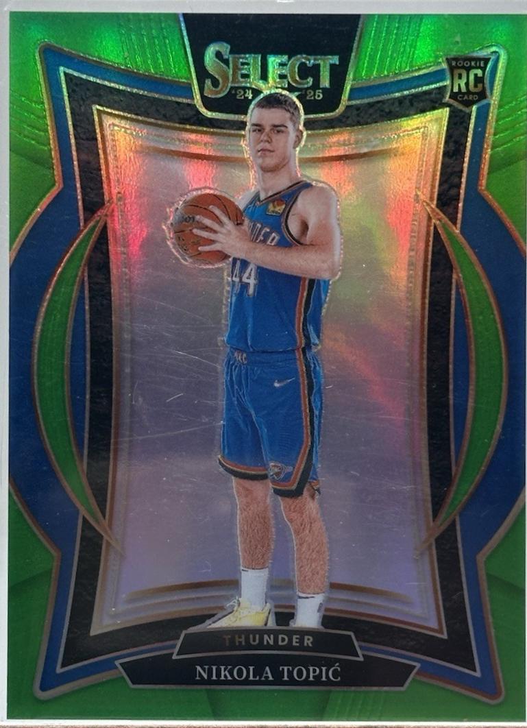 Nikola Topic [Neon Green Prizm] #89