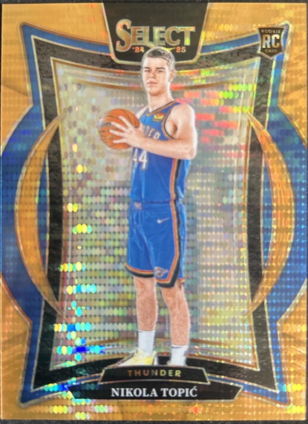 Nikola Topic [Neon Orange Pulsar Prizm] #89