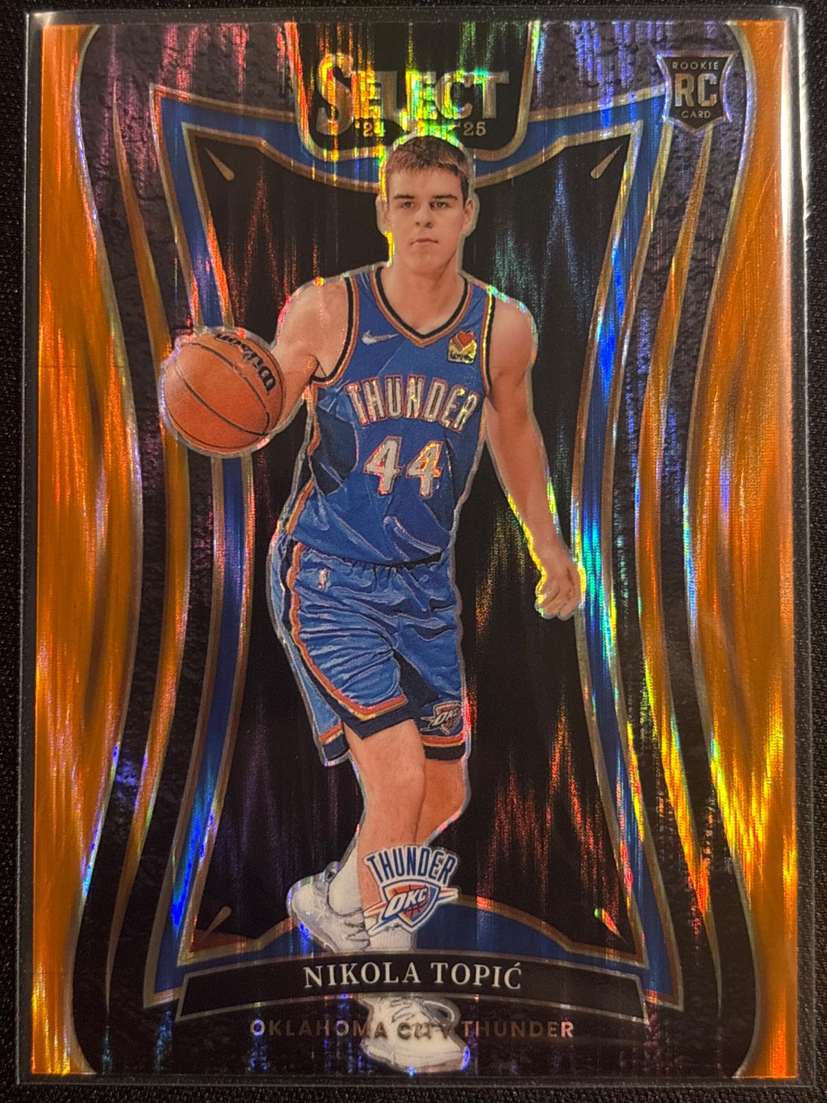 Nikola Topic [Orange Flash Prizm] #396