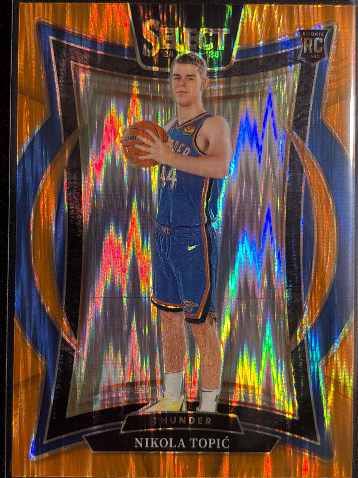 Nikola Topic [Orange Flash Prizm] #89