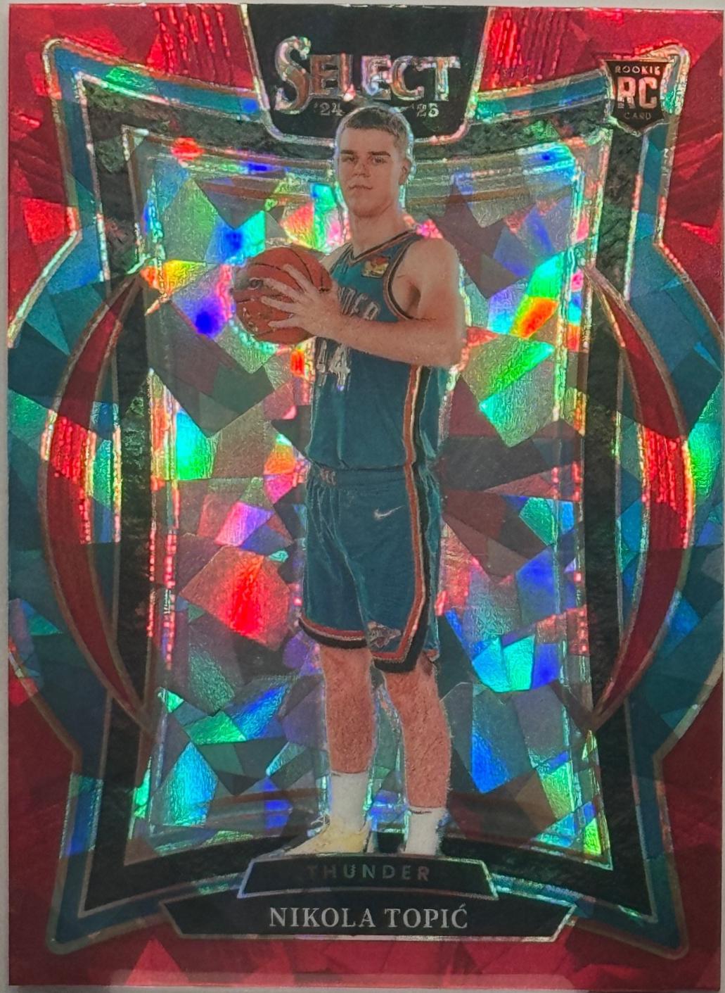 Nikola Topic [Red Cracked Ice Prizm] #89