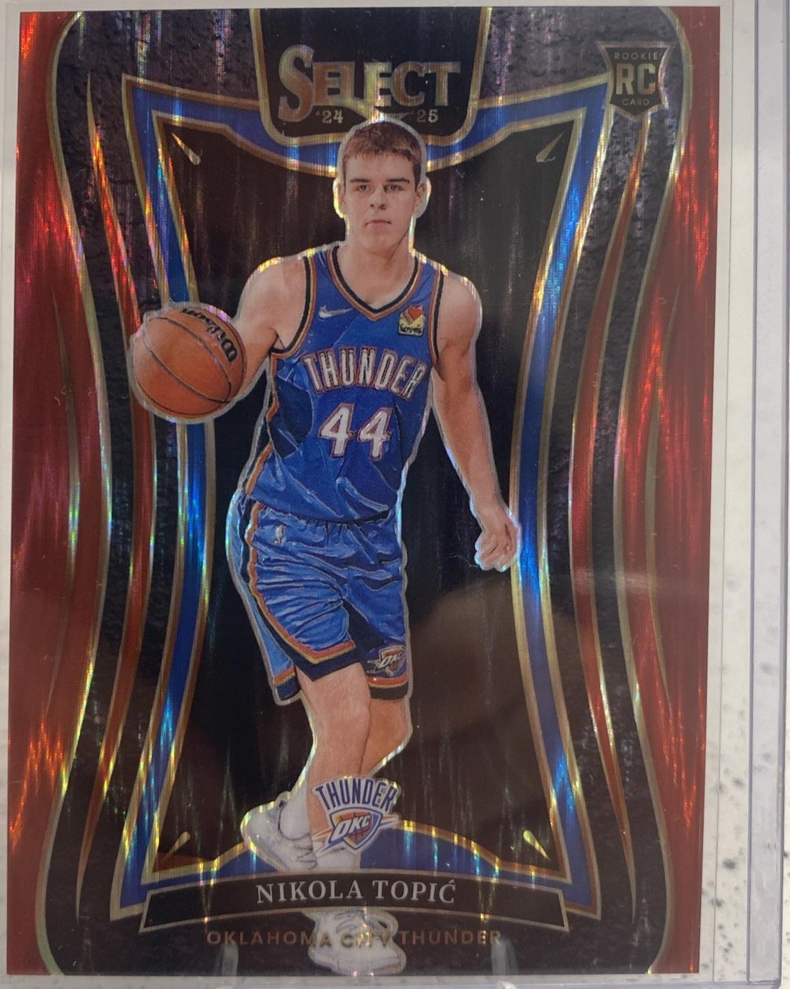 Nikola Topic [Red Flash Prizm] #396