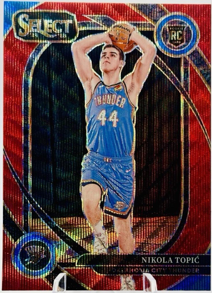 Nikola Topic [Red Wave Prizm] #286