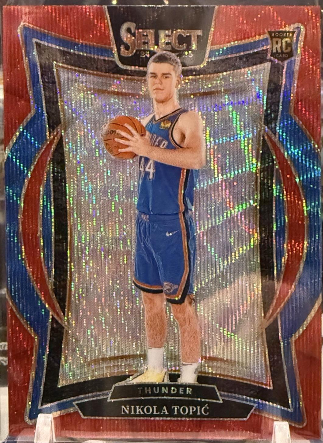 Nikola Topic [Red Wave Prizm] #89