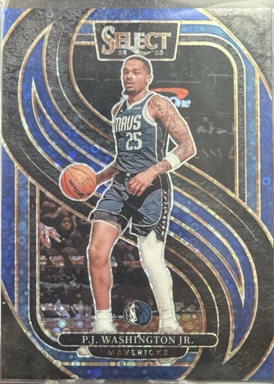 P.J. Washington Jr. [Blue Disco Prizm] #154