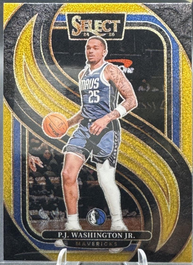 P.J. Washington Jr. [Gold Glitter Prizm] #154