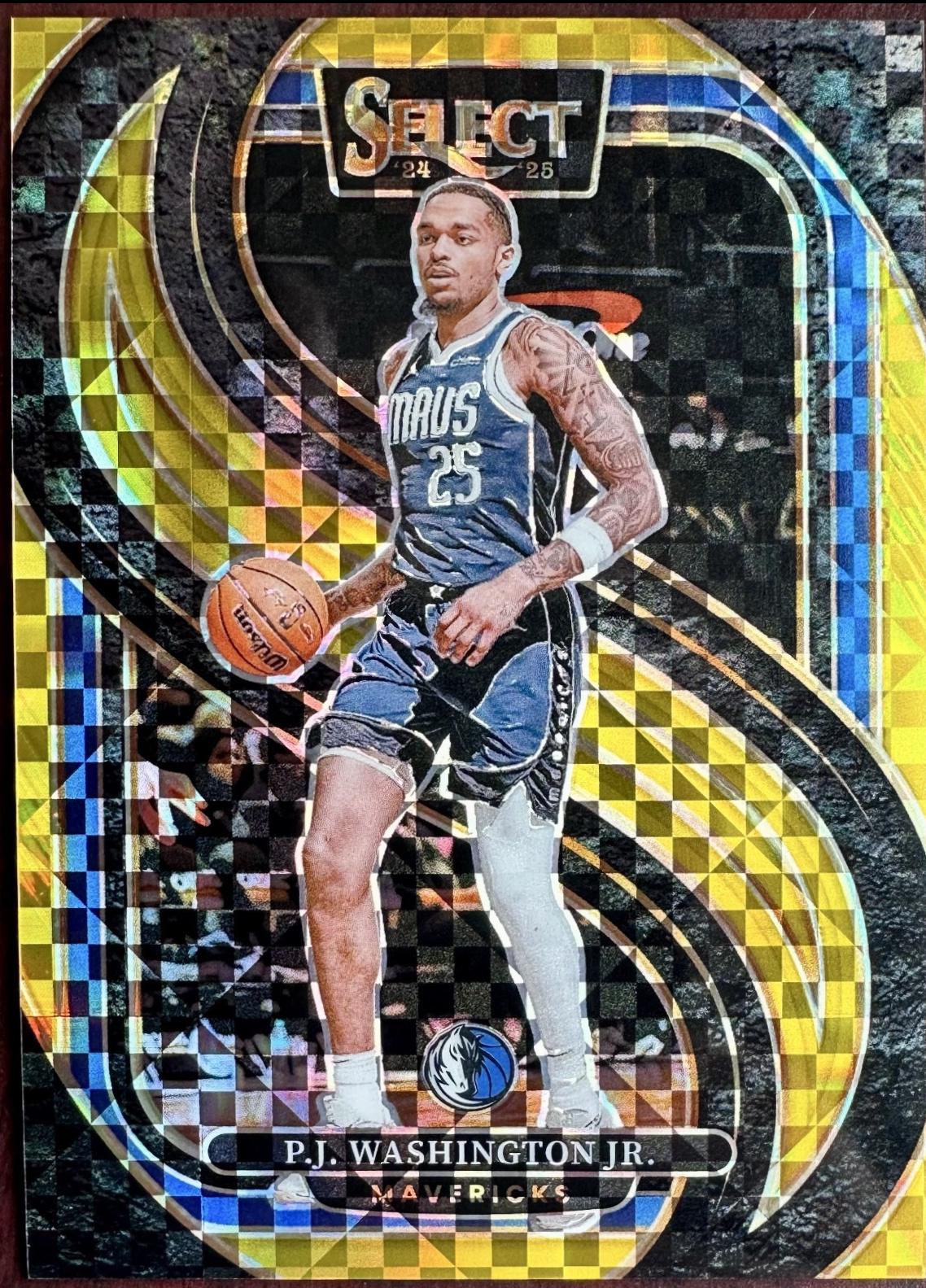 P.J. Washington Jr. [Gold Prizm] #154