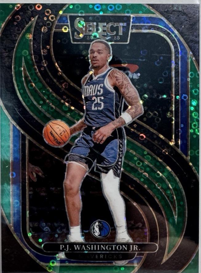 P.J. Washington Jr. [Green Disco Prizm] #154