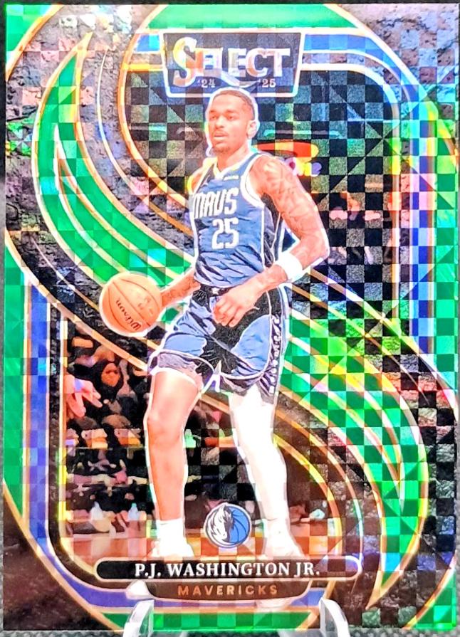 P.J. Washington Jr. [Green Prizm] #154