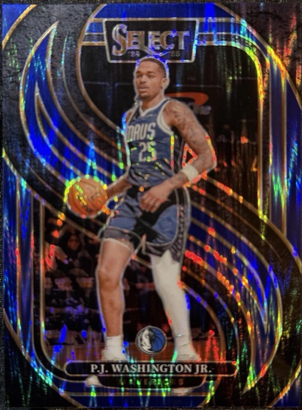 P.J. Washington Jr. [Light Blue Disco Prizm] #154