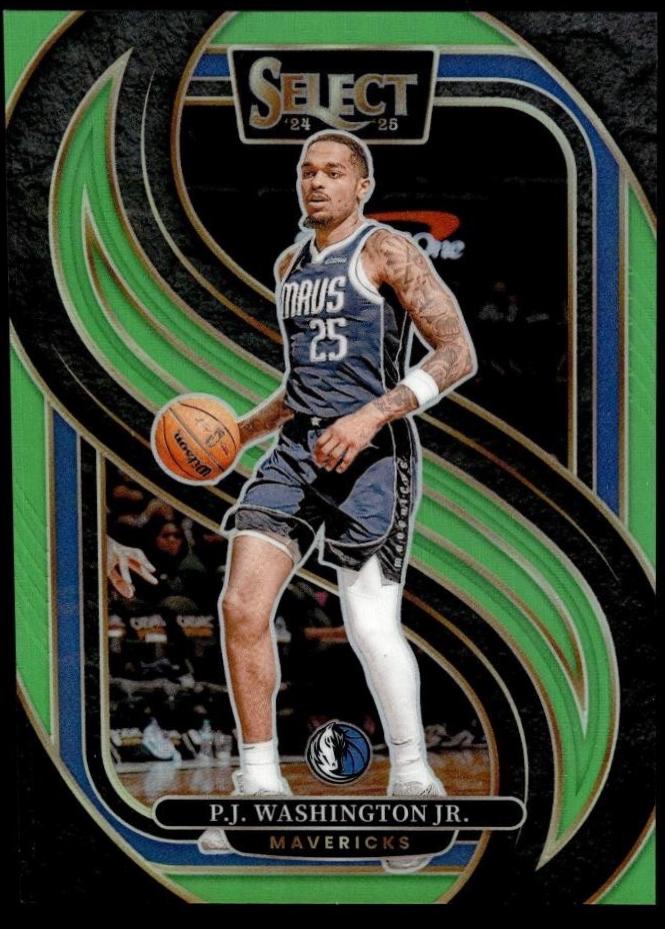 P.J. Washington Jr. [Neon Green Prizm] #154