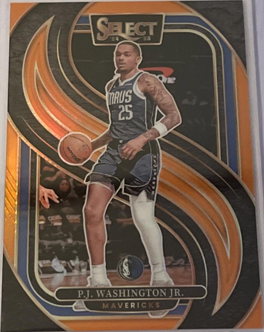 P.J. Washington Jr. [Orange Prizm] #154
