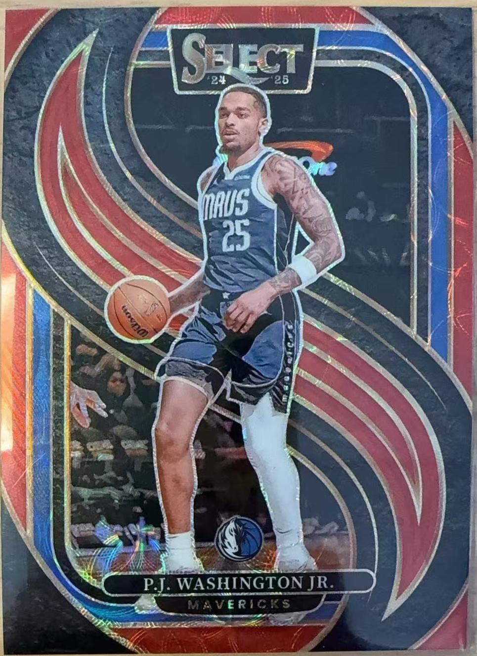 P.J. Washington Jr. [Red Scope Prizm] #154