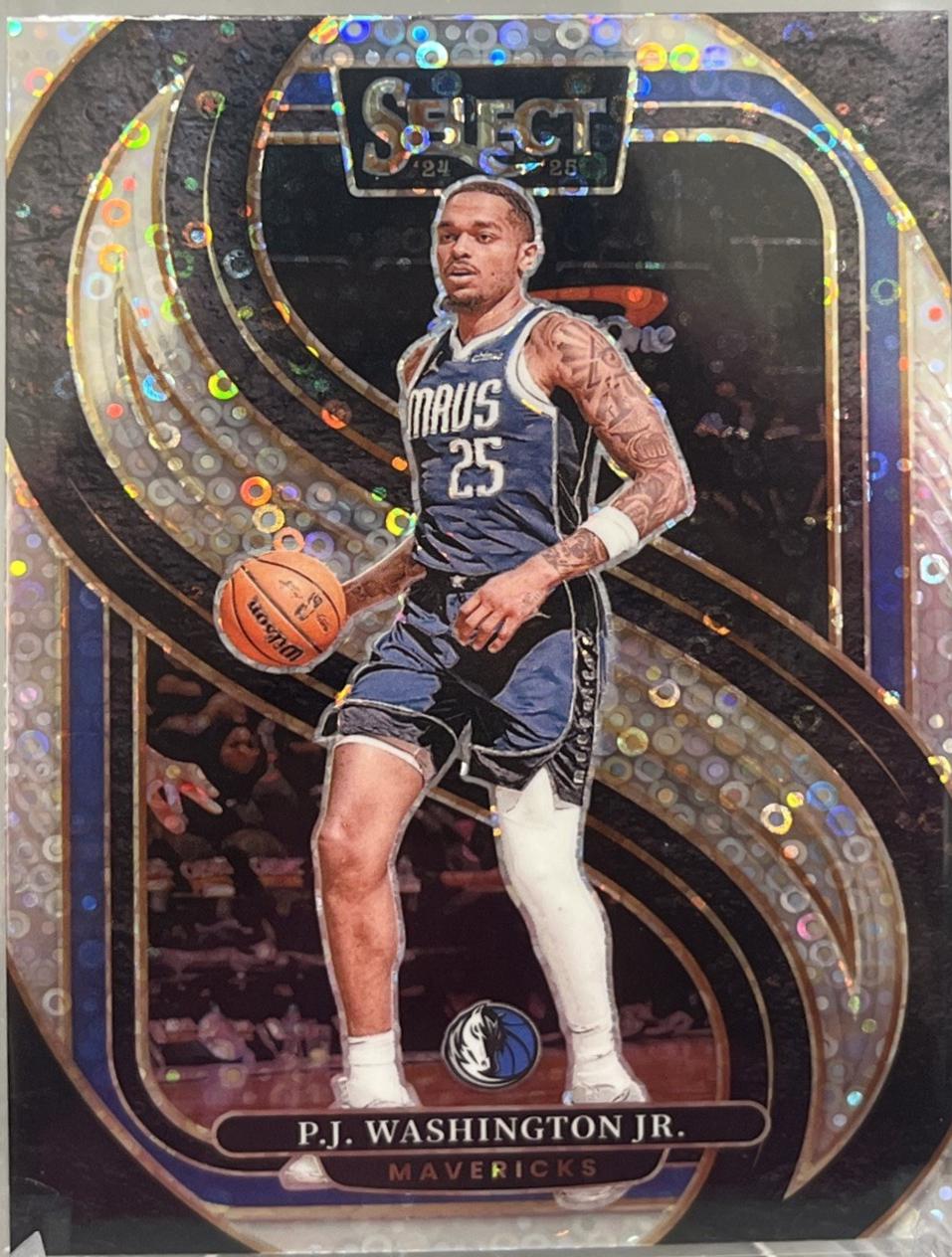 P.J. Washington Jr. [Silver Prizm] #154