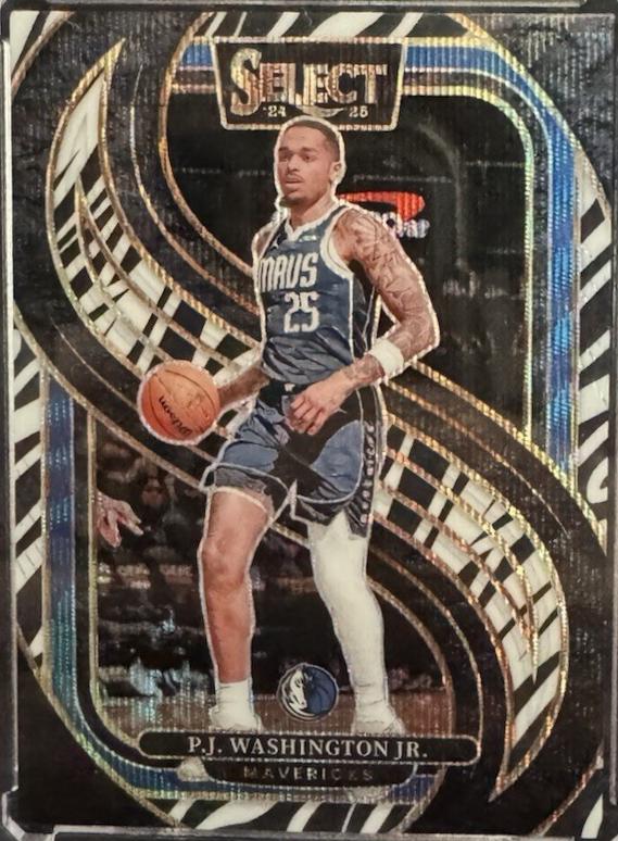 P.J. Washington Jr. [Zebra Prizm] #154