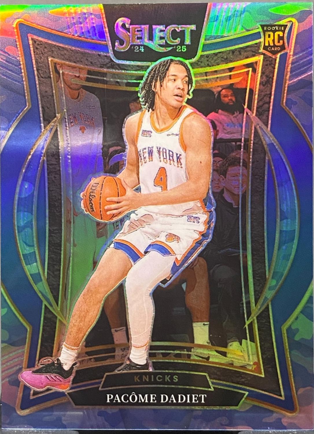 Pacome Dadiet [Blue Camo Prizm] #99