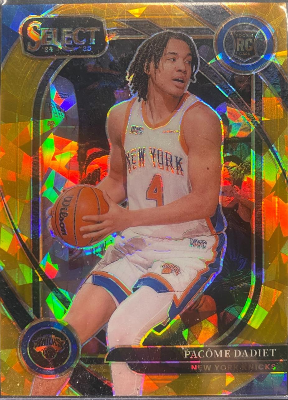 Pacome Dadiet [Gold Cracked ice Prizm] #268