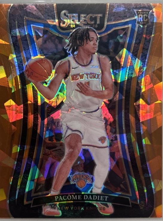 Pacome Dadiet [Orange Cracked Ice Prizm] #99