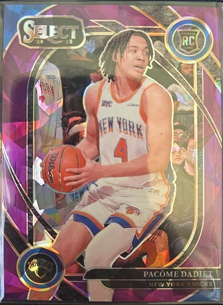 Pacome Dadiet [Purple Cracked Ice Prizm] #268