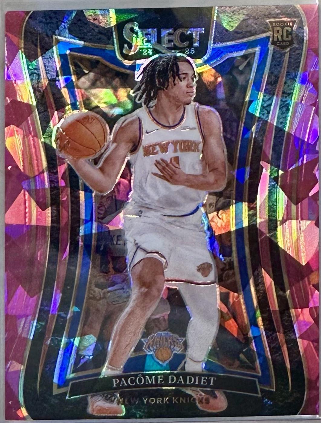 Pacome Dadiet [Purple Cracked Ice Prizm] #375